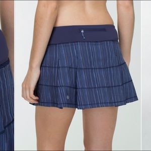 Lululemon Pace Rival Skirt Cadet Blue
